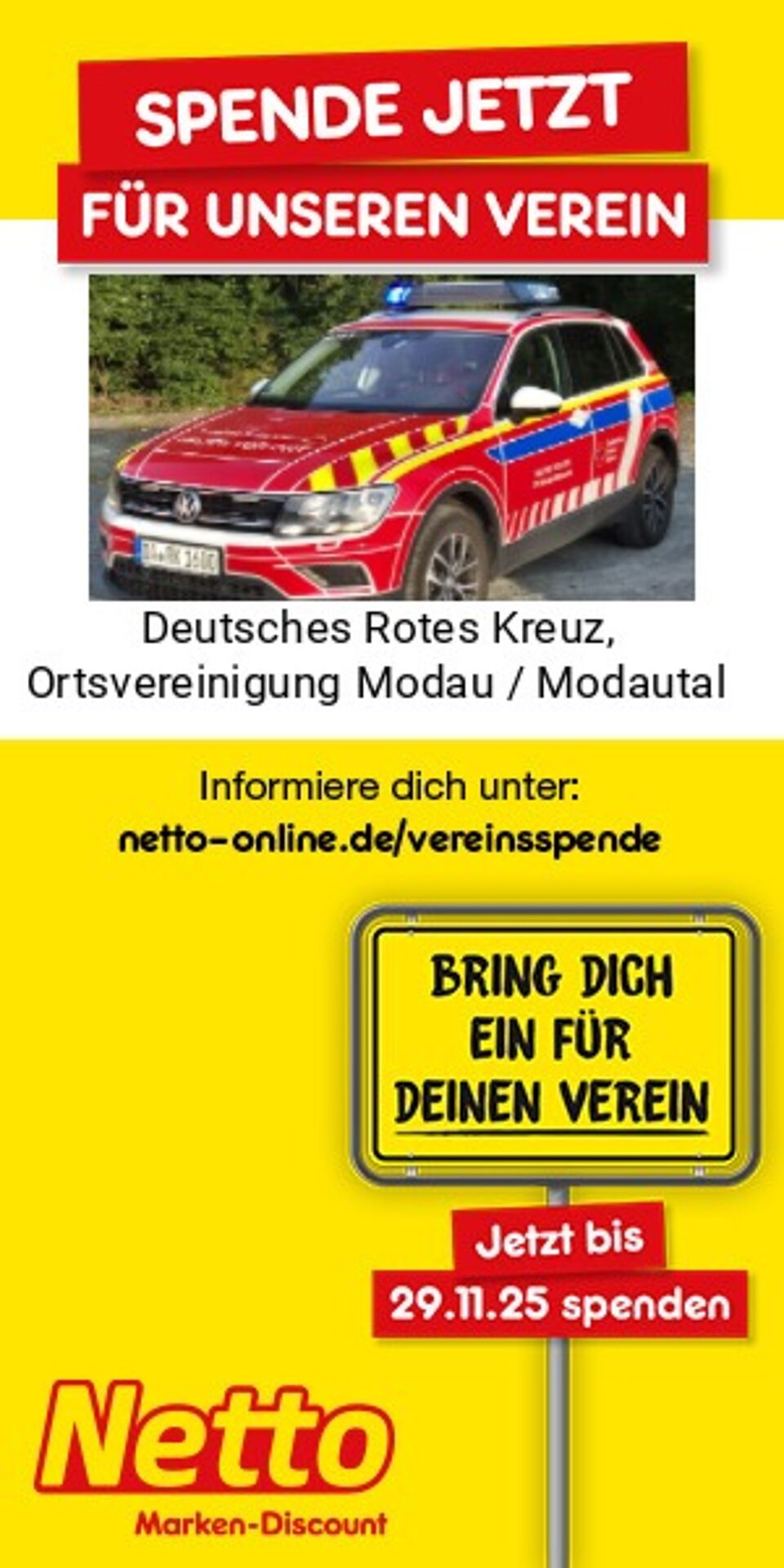 NETTO rundet auf Website NETTO rundet auf
